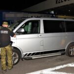 Chciała wyjechać skradzionym VW T5 na Ukrainę
