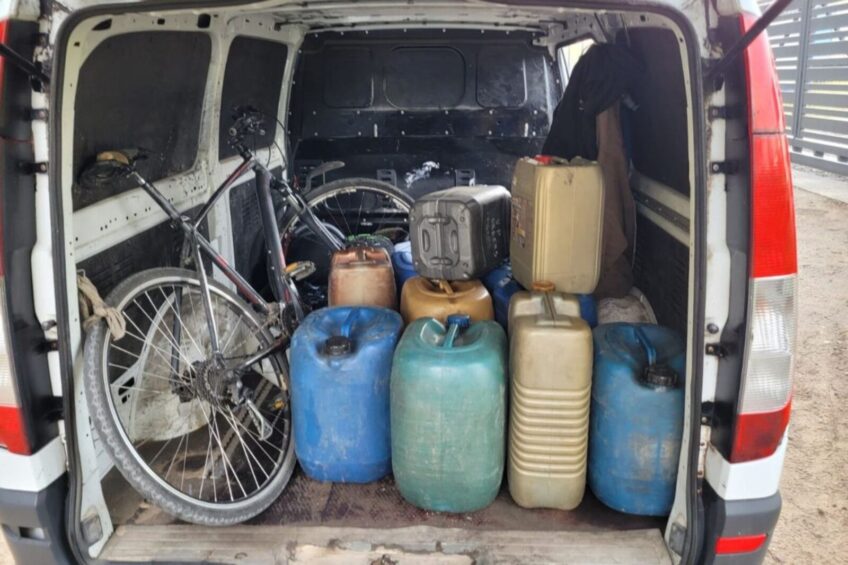 Na pace Vito pompka i baniaki – złodziej paliwa zatrzymany