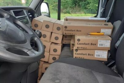 Towar był nawet w kabinie Daily – na tylnej osi więcej niż DMC