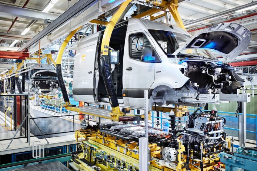 Mercedes eSprinter z fabryki w Europie Środkowo-Wschodniej