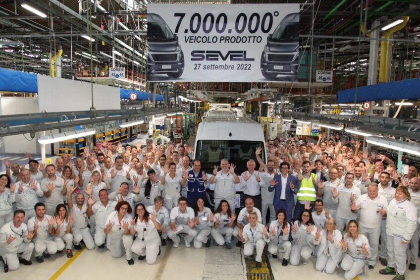 Zakład Sevel wyprodukował 7 milionów dostawczaków