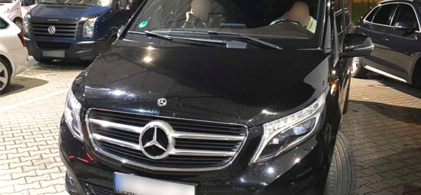 V-klasa z przebitym numerem VIN z Vito zatrzymana w Korczowej