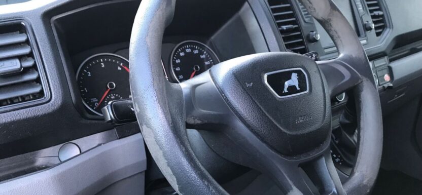 MAN TGE z przebiegiem 954 036 km. Tylko kierownica do wymiany