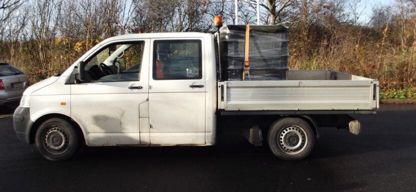 Pojechał po tańsze paliwo do Polski - Niemiec z VW T5 trafił na kontrolę