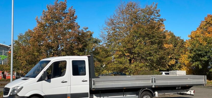 Sprinter w ekstraaa longu - sama skrzynia ma 620 cm długości