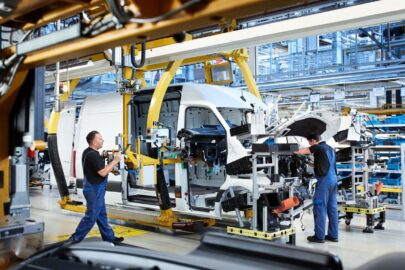 Elektryczny Mercedes eSprinter z polskiej fabryki w Jaworze