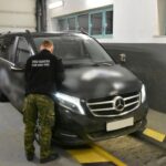 Mercedes V-klasa z przebitym VIN-em odzyskana w Hrebennem