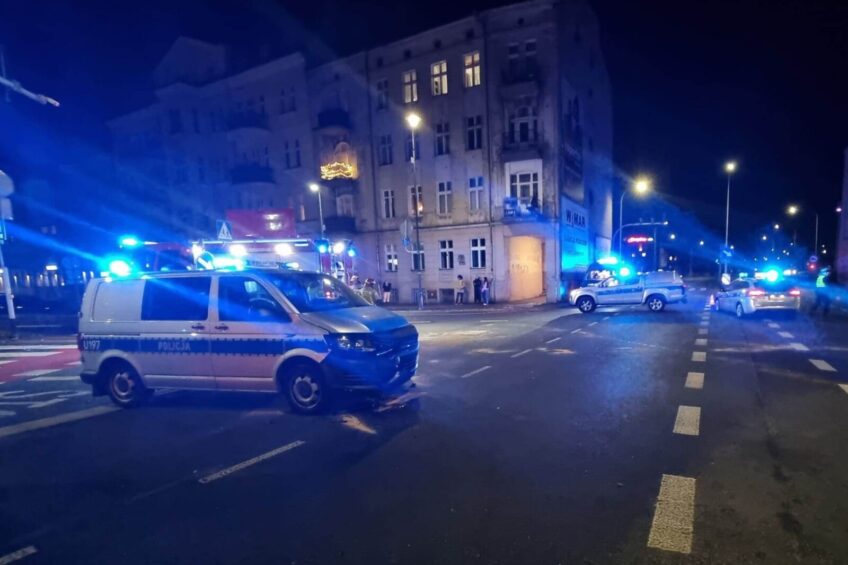 Policjantka w VW T6 wymusiła pierwszeństwo – 1500 zł mandatu