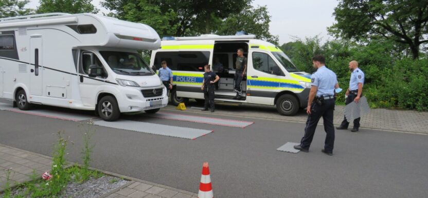 Policjanci będą ważyć kampery i przyczepy kempingowe bez mandatów