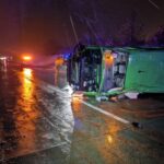Wypadek polskiego minibusa w Niemczech. Ranne zostały 4 osoby