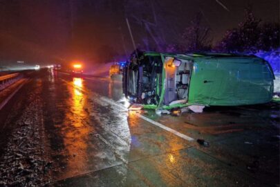 Wypadek polskiego minibusa w Niemczech. Ranne zostały 4 osoby