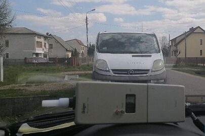 Miał ponad 3 promile i kierował Oplem Vivaro