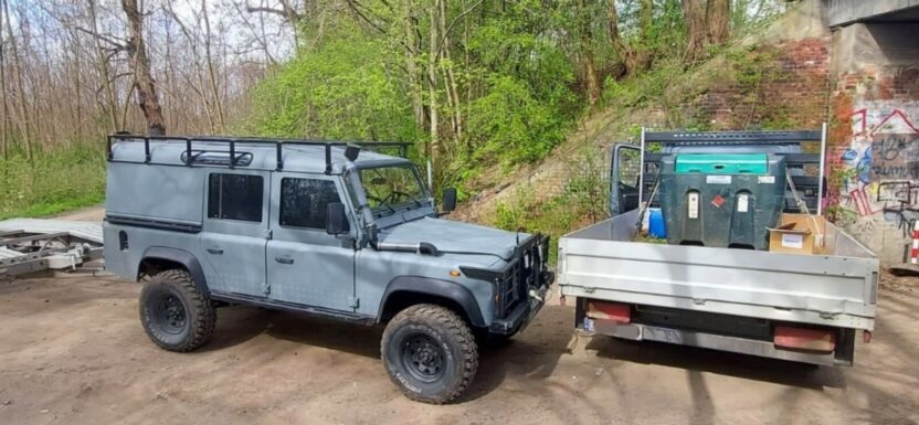 12-latek za kierownicą skradzionego Mercedesa Sprintera