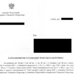 ITD kontroluje przewoźników z Lubelszczyzny