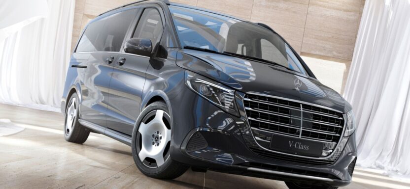 Mercedes V-klasa i EQV - wersje po liftingu od 2024 roku
