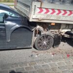 Wbiła Astrę pod Ducato przewożące butle z gazem