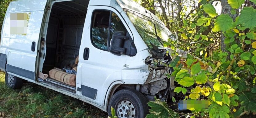 Nie włożył kluczyka do stacyjki. Nieudane holowanie Ducato