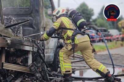 Pożar Renault Master. Zapaliły się elektryczne baterie