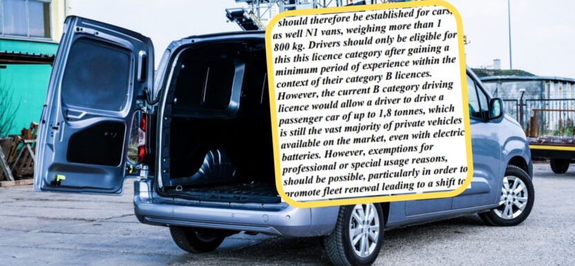 Prawo jazdy B+ dla aut ponad 1800 kg DMC. Do tego 2-letni staż