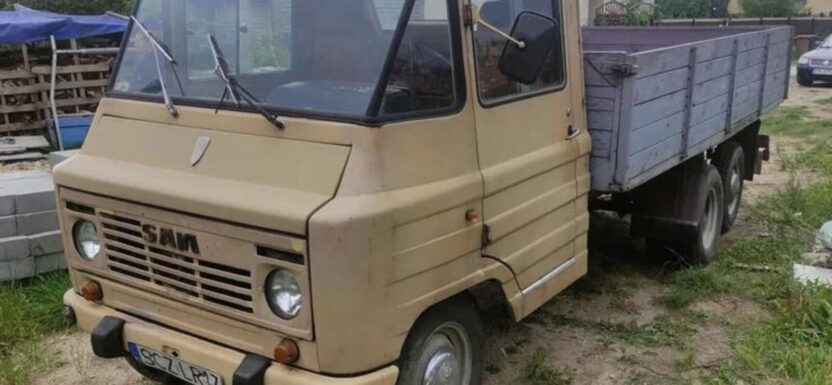 3-osiowy Żuk z podnoszoną osią wleczoną i 3-stronny wywrot