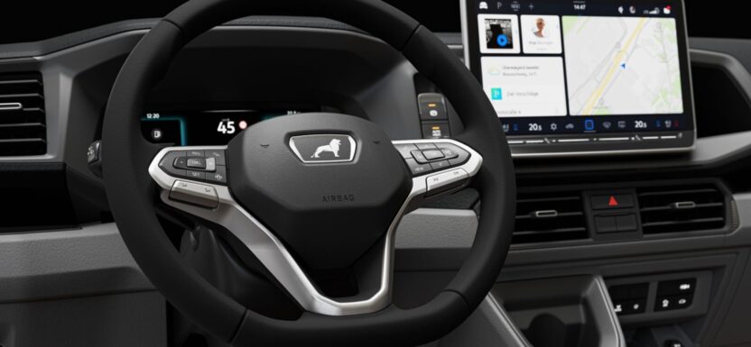 Odświeżony MAN TGE od maja 2024. Będzie nowy kokpit