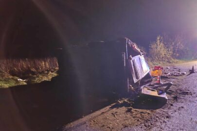 Wydachował Sprintera – dostawca pieczywa był na bani