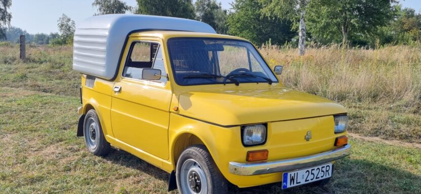 Fiat 126p Bombel - piękna replika dostawczego Malucha