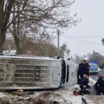 Skradziony Crafter taranował radiowozy. Za kierownicą 15-latek