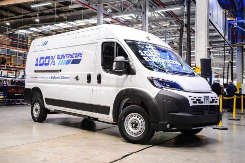 Fiat E-Ducato z Gliwic. Ruszyła seryjna produkcja