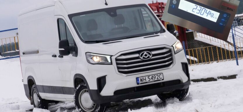 Maxus Deliver 9 2.0 TCDI test spalanie ładowność