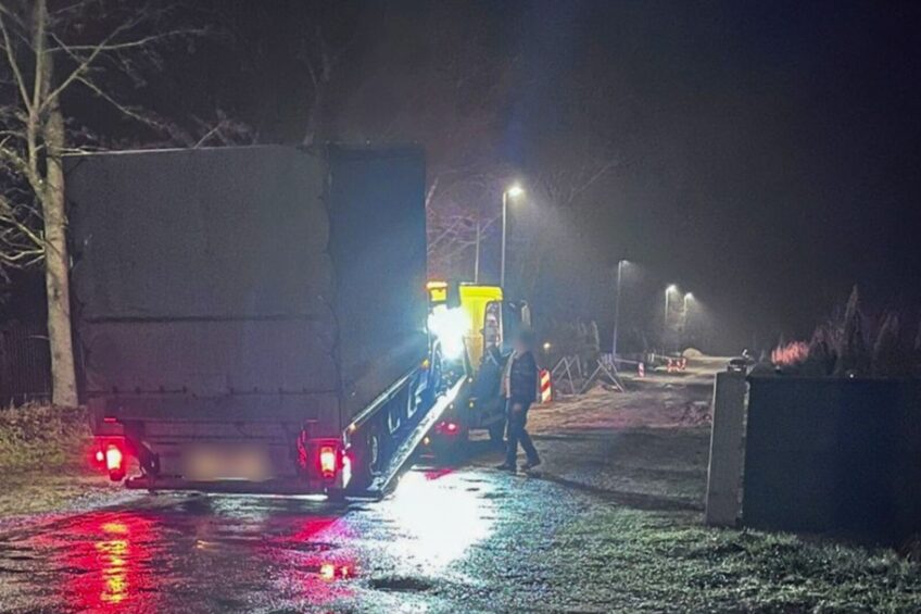 Pijany chciał zrobić fixa na Francję. Wpadł na DK 22