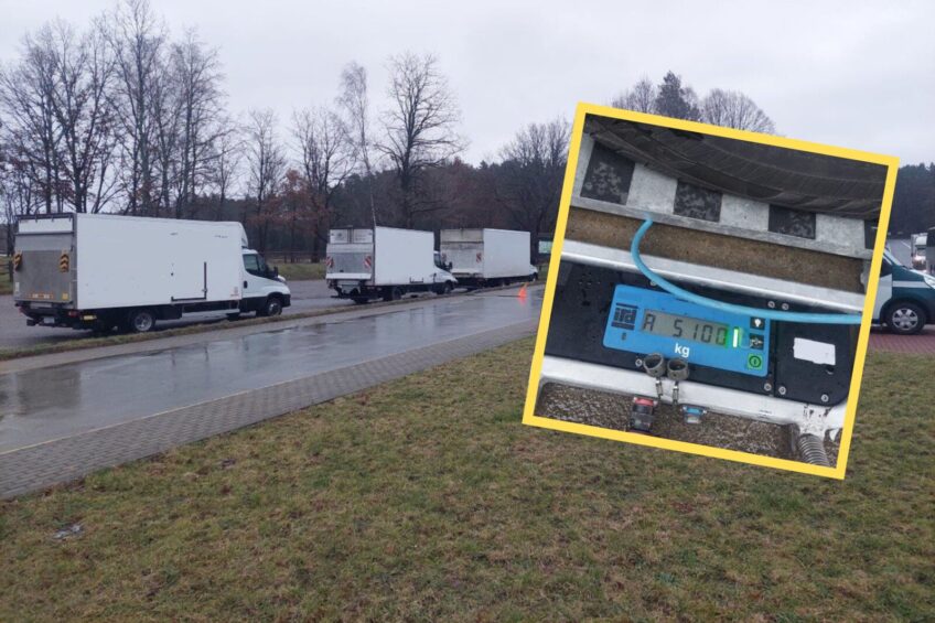 Wyłapywali przeładowane busy. Jeden miał 5 ton na tylnej osi