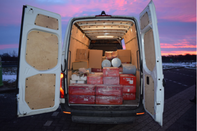 Zastępczy furgon robił za chłodnię. Mięso skonfiskowano