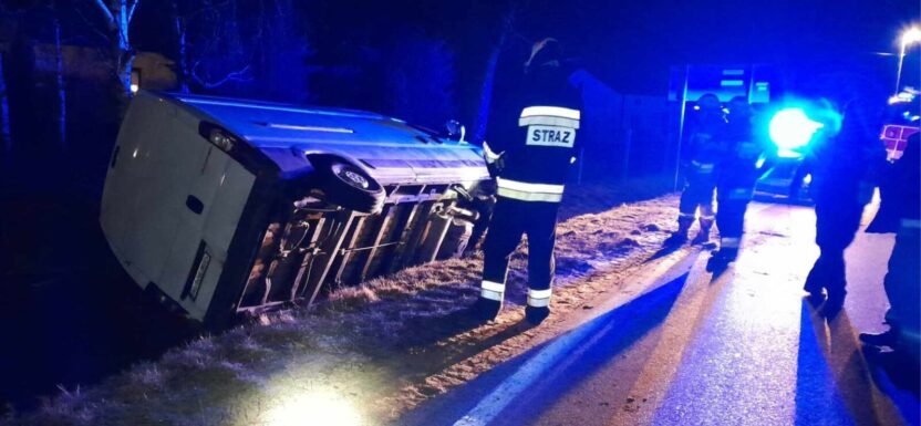 Breaking Bad po polsku. Bus z chemią porzucony w rowie