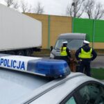 Skradziony Ford Transit odzyskany pod Wieruszowem