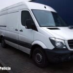 Skradziony Sprinter odzyskany - podejrzani trafili do aresztu