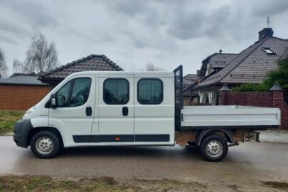 Fiat Ducato triple cab – 9-osobowa brygadówka z otwartą paką