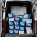 Niesprawny furgon bez agregatu a w ładowni mrożonki