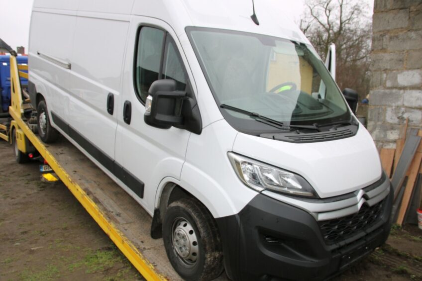 Skradziony Jumper odzyskany. Padł zarzut paserstwa