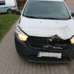 Wjechał furgonetką w Astrę. Był pod wpływem psychotropów