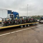 Wstrzymany transport Simsonów - brak karty kierowcy i licencji