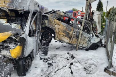 Busem wymusił pierwszeństwo. Dwie osoby trafiły do szpitala
