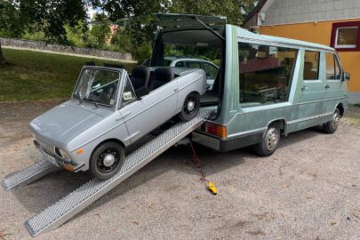 Kiedyś karawan a teraz autolaweta. Renault Trafic I do kupienia