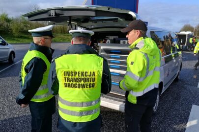 Kontrola emisji spalin podczas jazdy – wizyta ITD w Danii