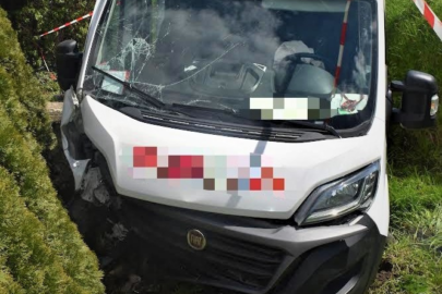 Nie był w stanie wyjść z kabiny Ducato o własnych siłach