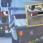 Wymiana żarówki młotkiem. Kierowca autolawety stracił dowód