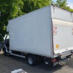 Kurierski Mascott na lewych taflach i z zatartym nr VIN