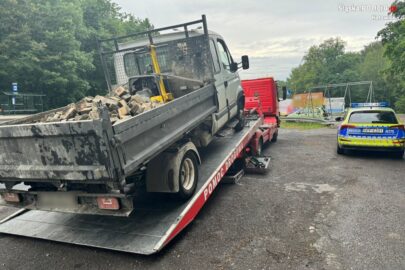 Niesprawny Mascott odjechał z miejsca kontroli na lawecie