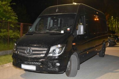 Sprinter z ingerencją w oznaczenia identyfikacyjne