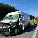 Groźne najechanie na S6. Kierowca Jumpera ranny